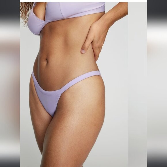 NWT ARITZIA | Babaton Banded Bikini Bottom Lilac Sz 2XL - Picture 1 of 6
